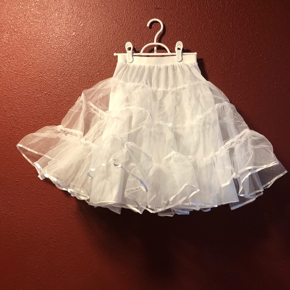 Little big girls petticoat/crinoline